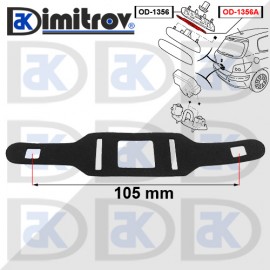 Уплътнение основа дръжка врата багажник Citroen C3 Pluriel Peugeot 307 Hatchback